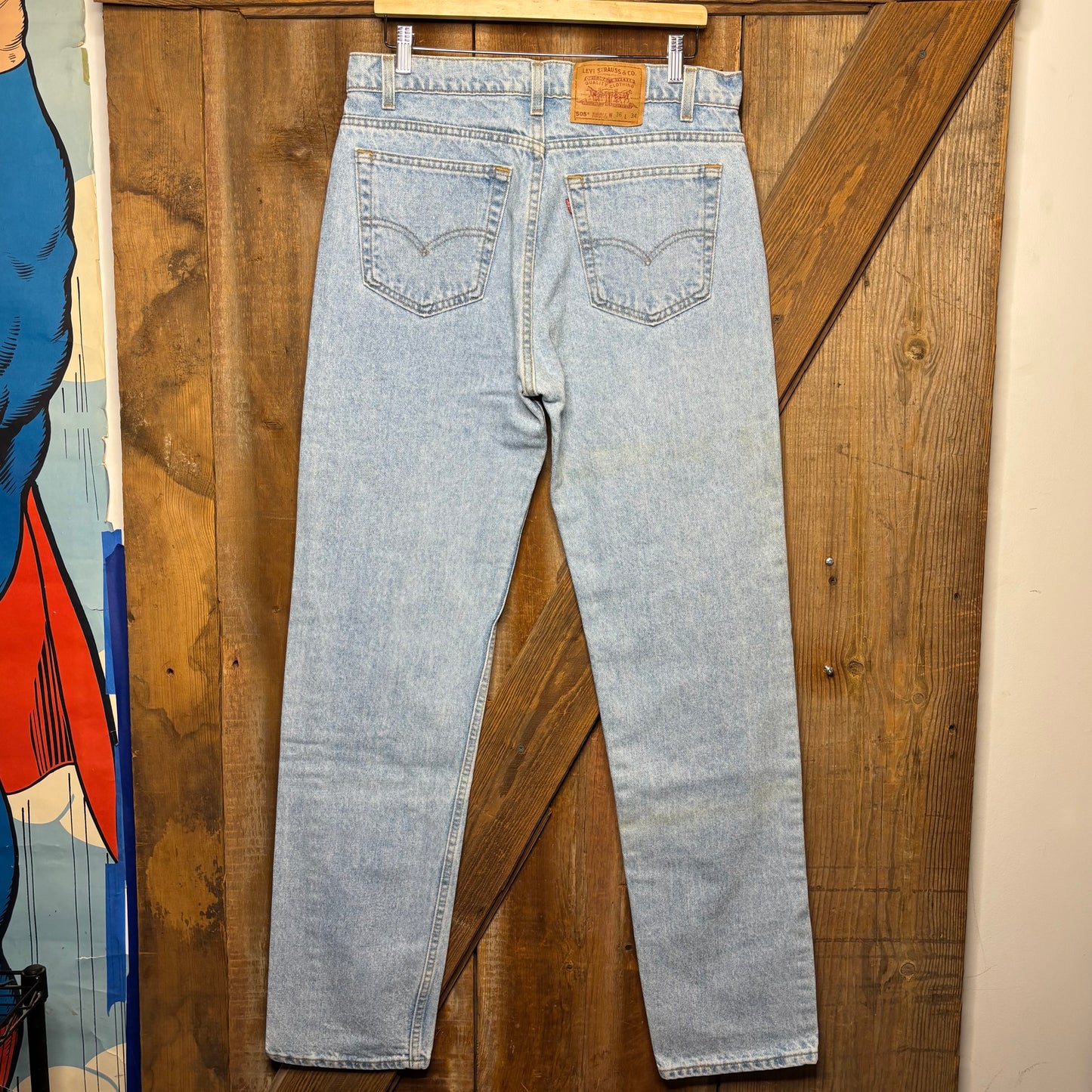 1996 Levi's 505 Stone Wash 33x34