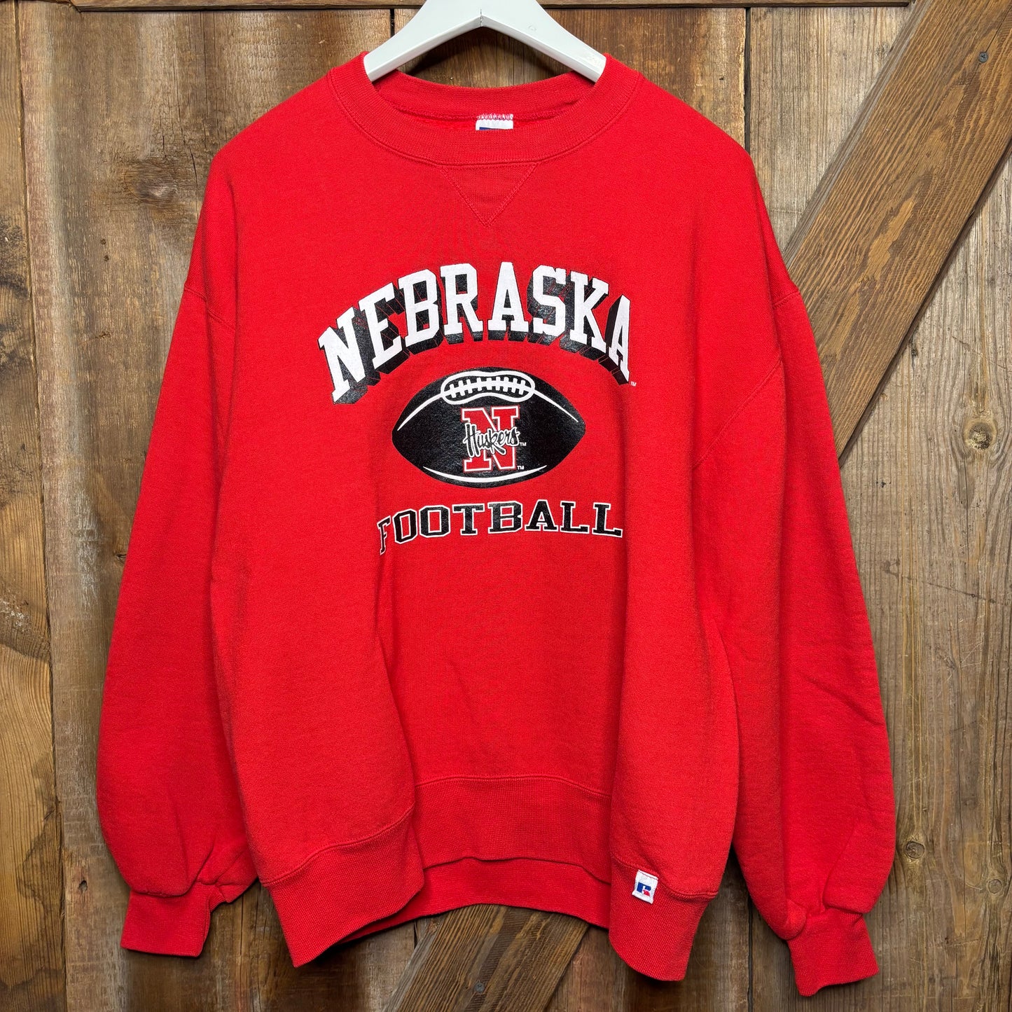 90s Nebraska Football Crewneck