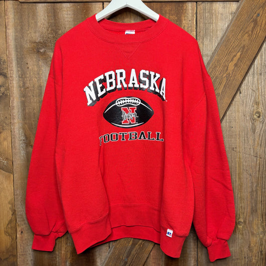 90s Nebraska Football Crewneck