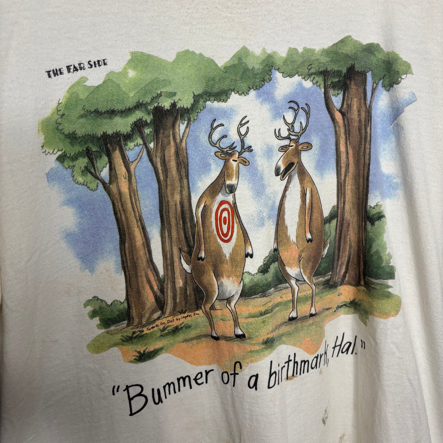vtg Far Side Comic Birthmark