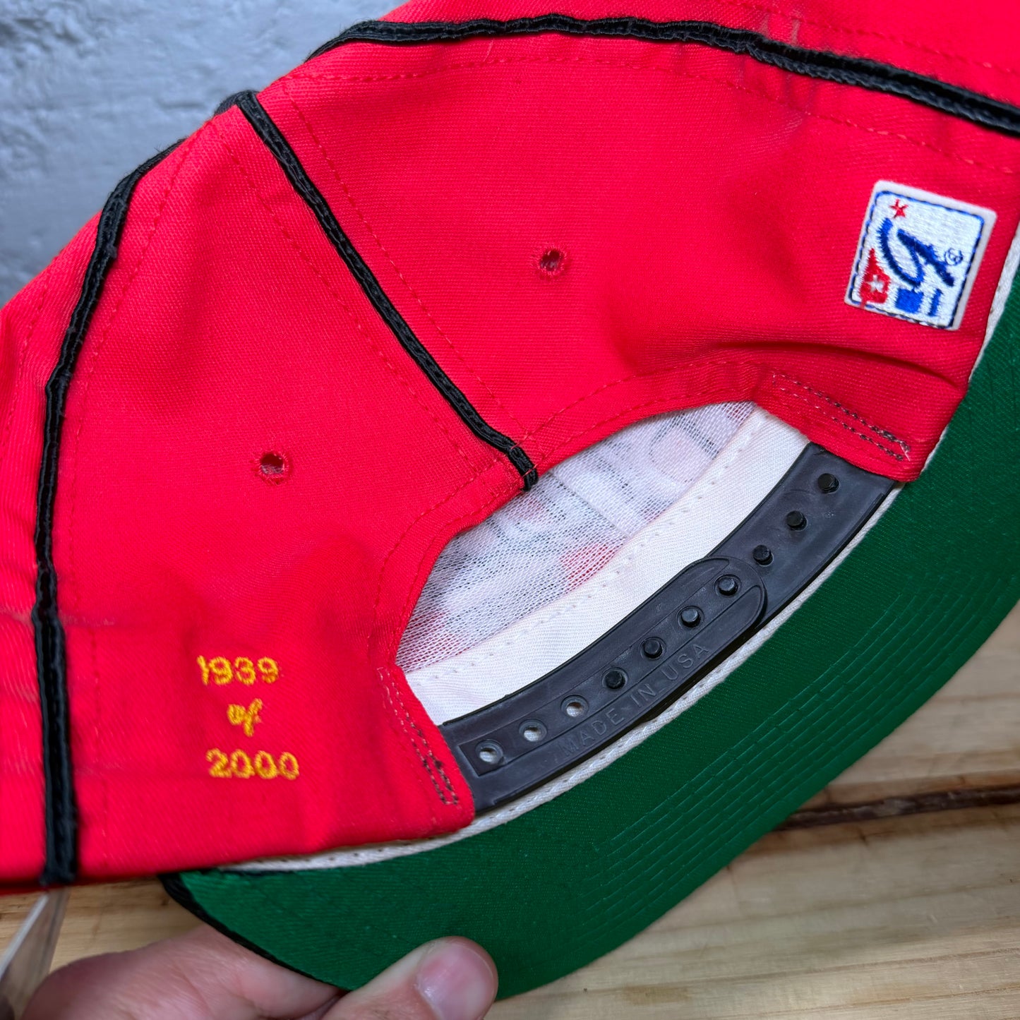1997 Chicago Bulls Piping Snapback DS