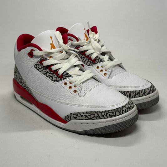 Jordan 3 Cardinal Used