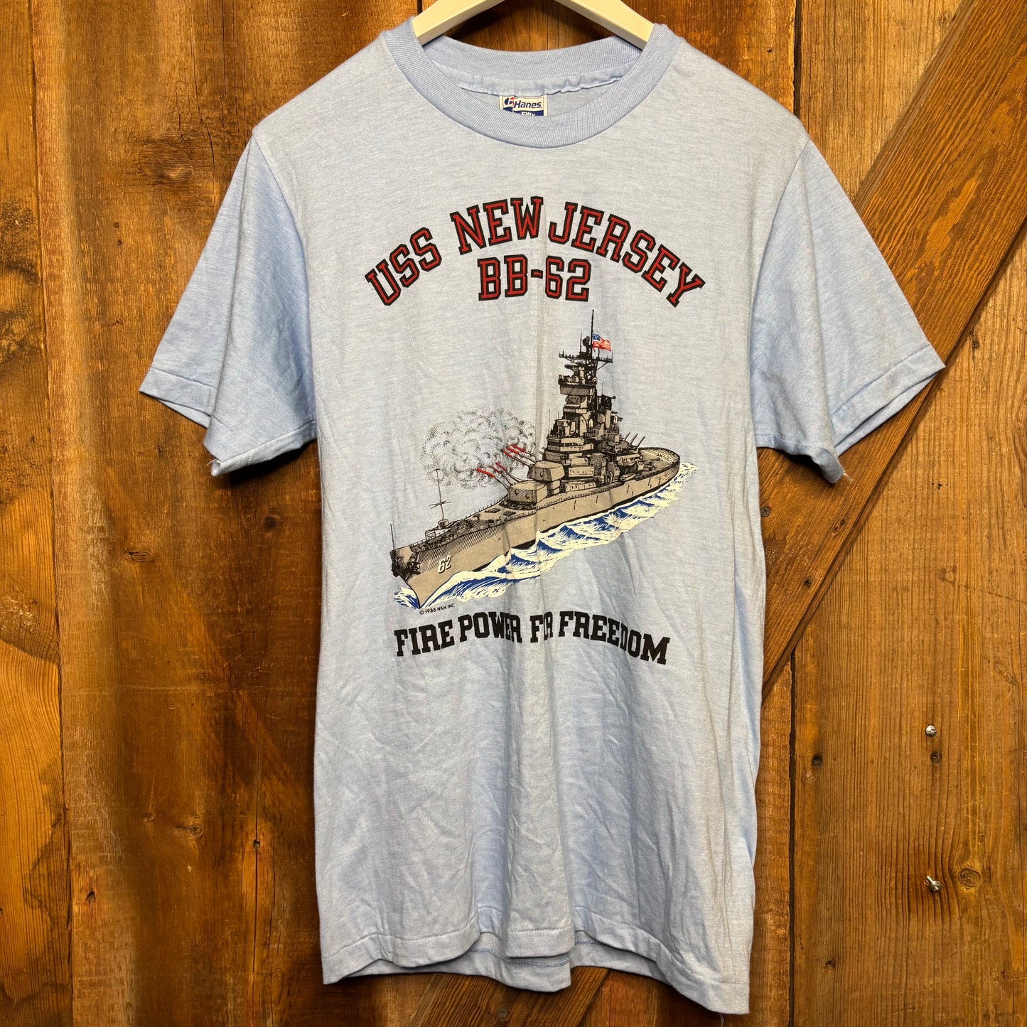 vtg Fire Power Tee M