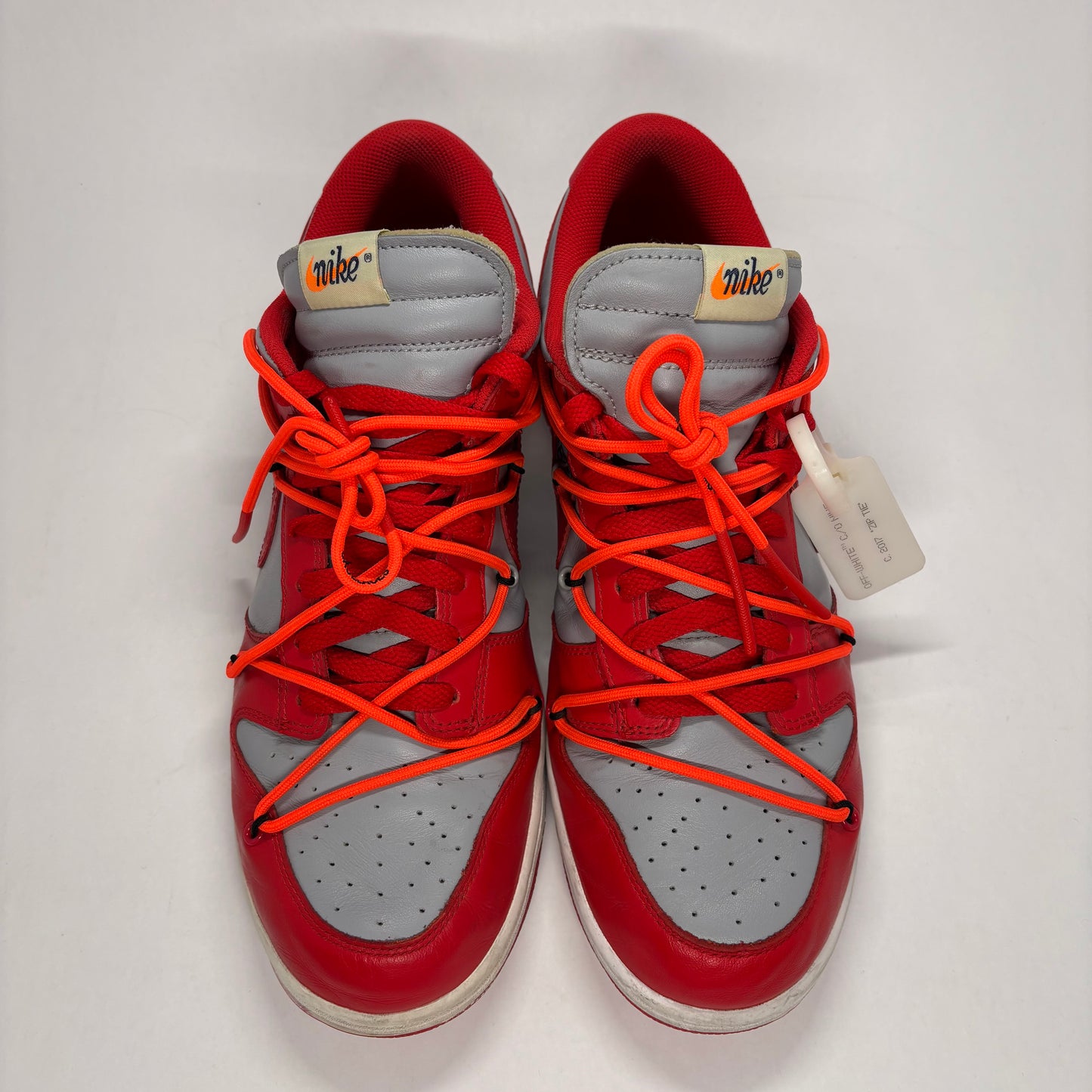 Nike Off White Dunk University Red Used