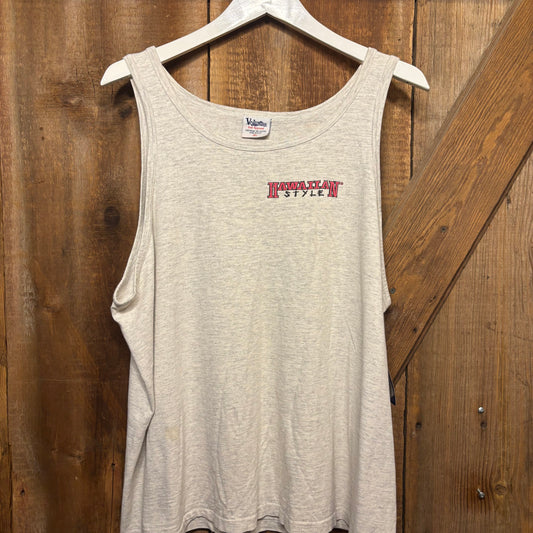 vtg Hawaiian Style Tank XL