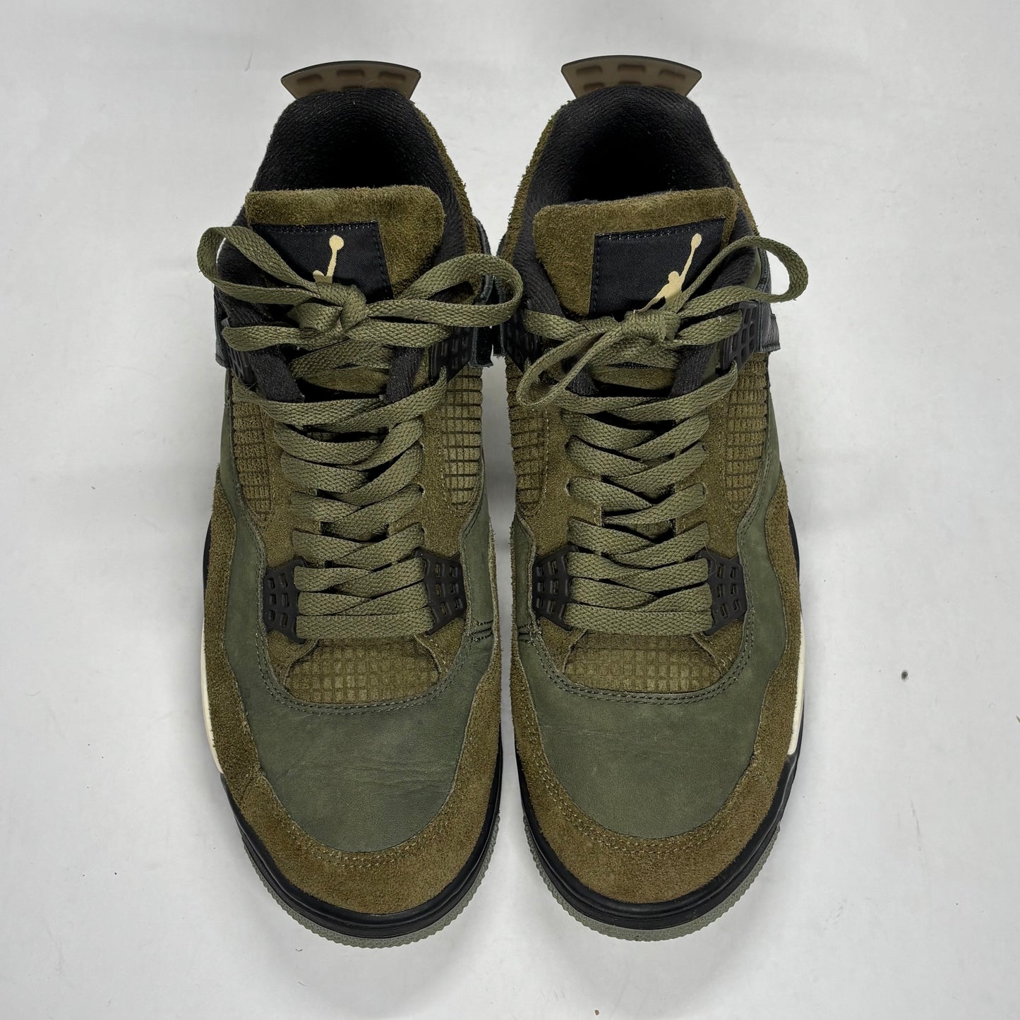 Jordan 4 Kraft OliveUsed