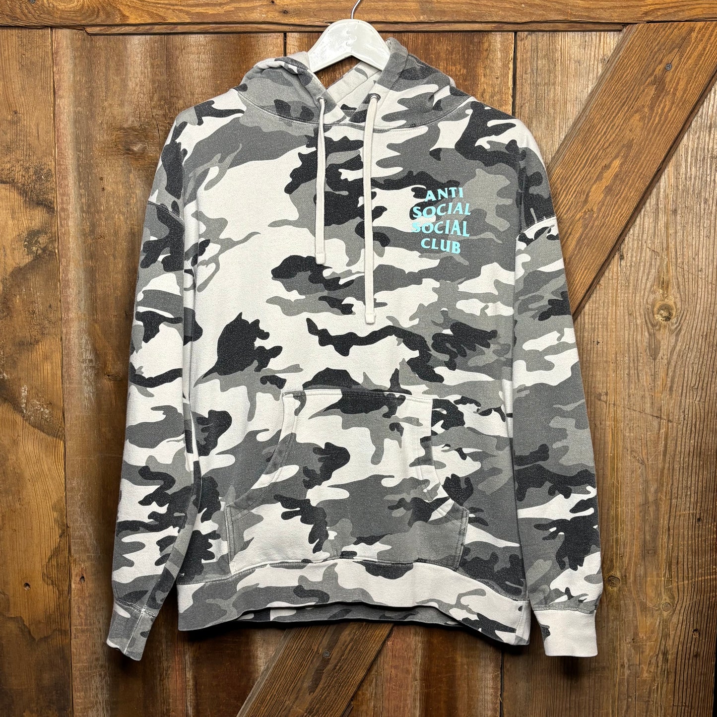 ASSC Snow Camo Blue Logo Hoodie