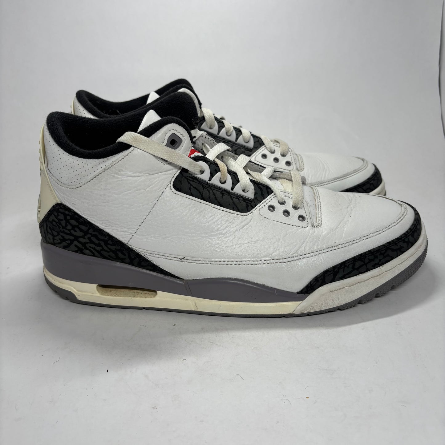 Jordan 3 Cement Grey  Used No Box