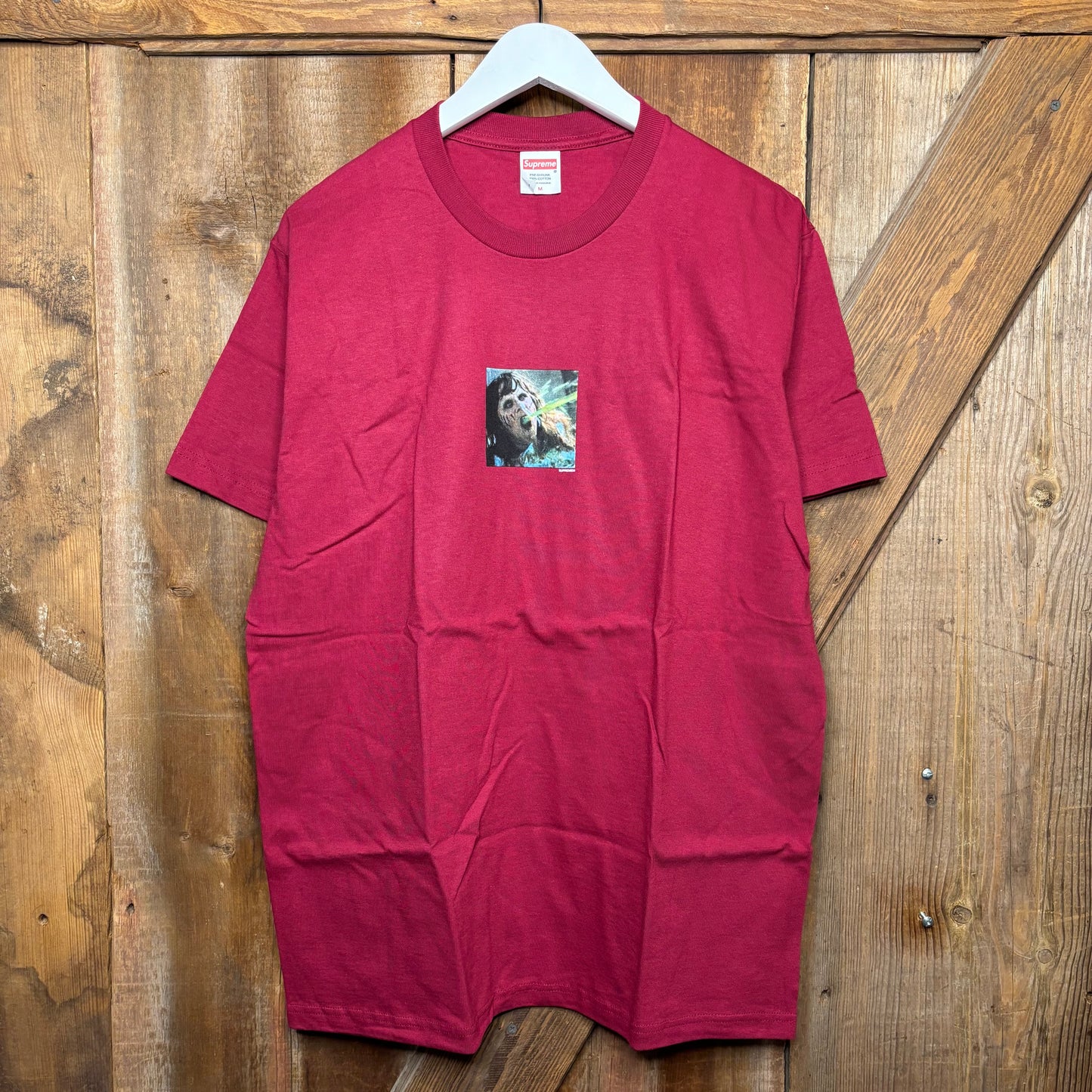 Supreme Exorcist Puke Tee Burgundy DS