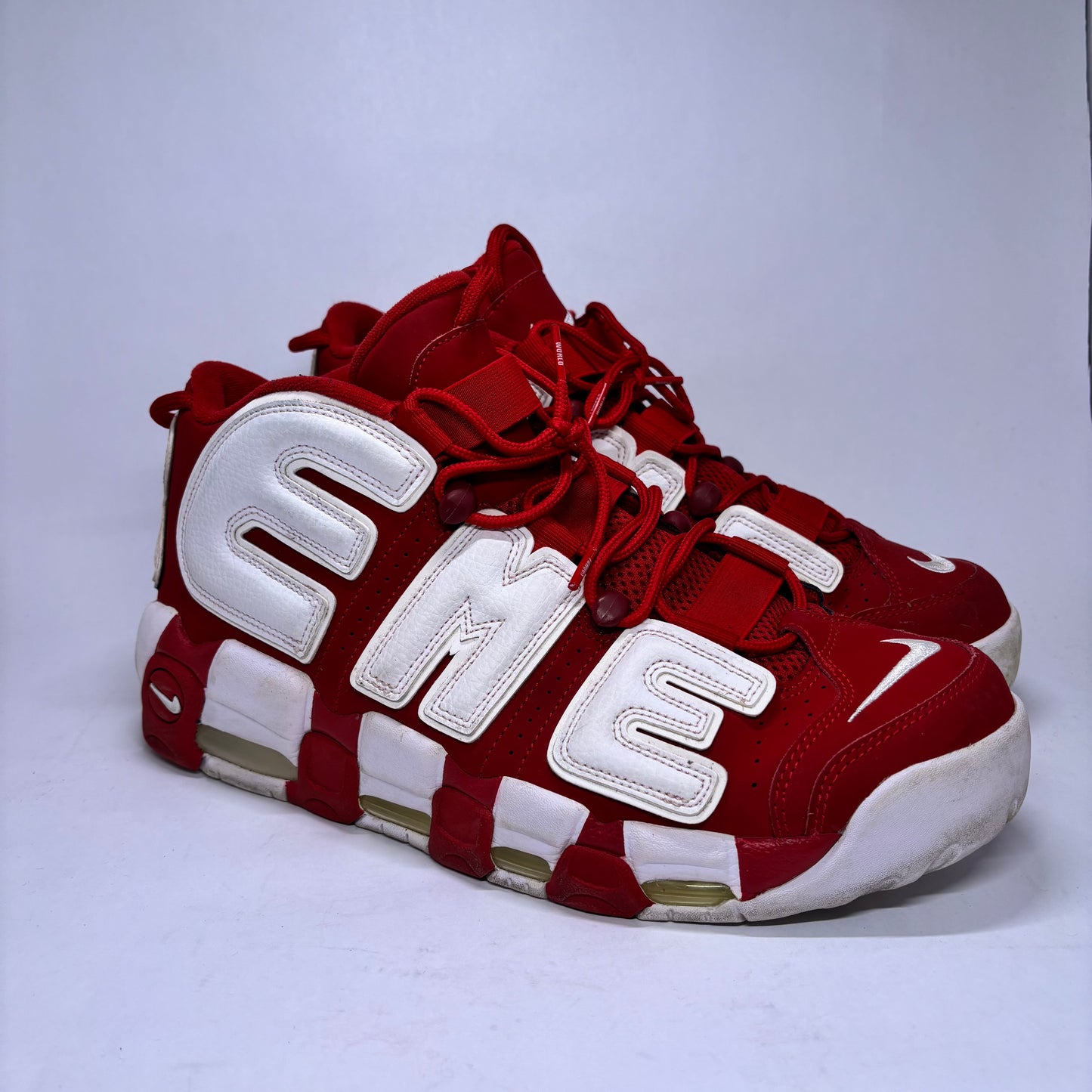 Nike Supreme Uptempo Red Used