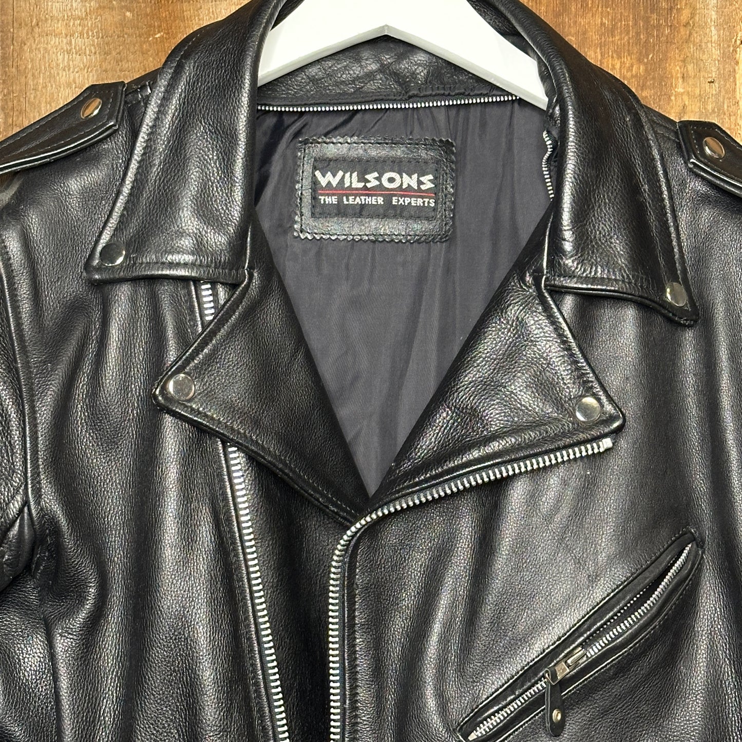 vtg Wilson Leather Jacket