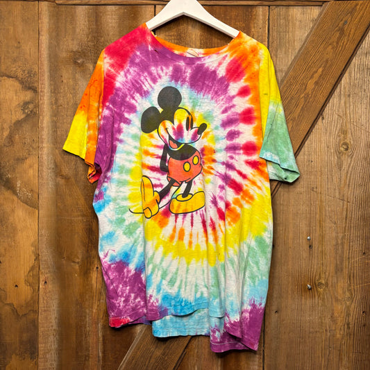 vtg Mickey Mouse Tie Dye
