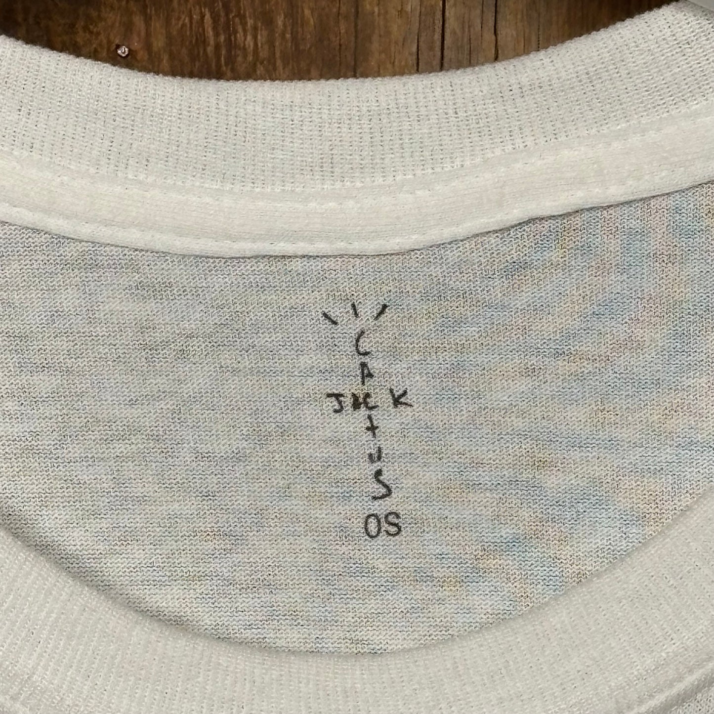 Travis Scott Yup White Tee
