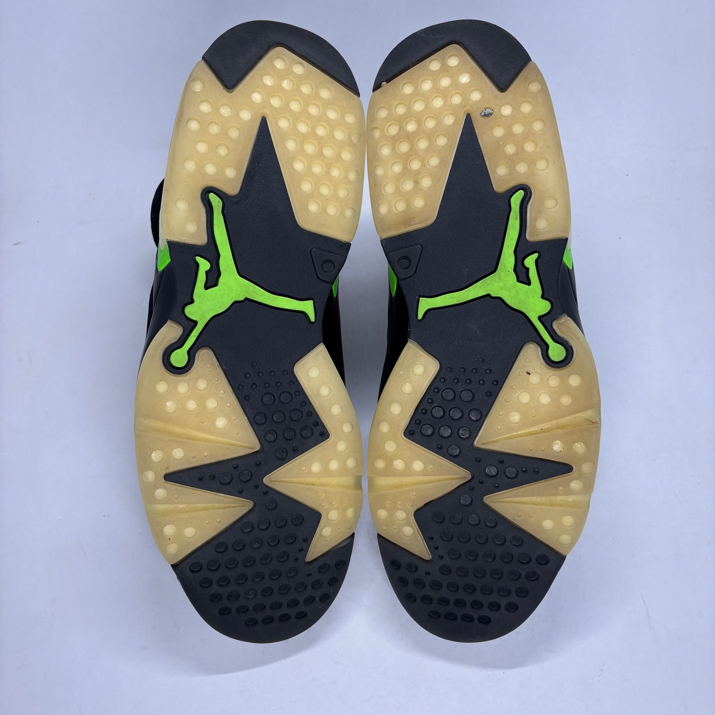 Jordan 6 Slime Green Used No Box