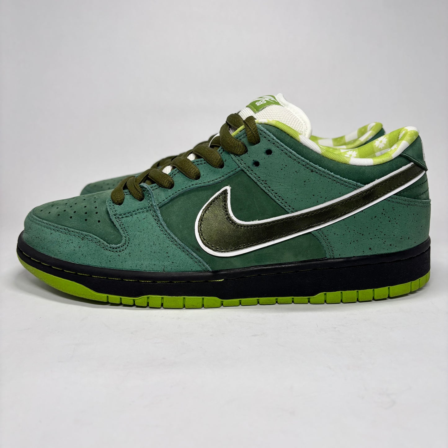 Nike SB Dunk Low Green Lobster Special Box Used