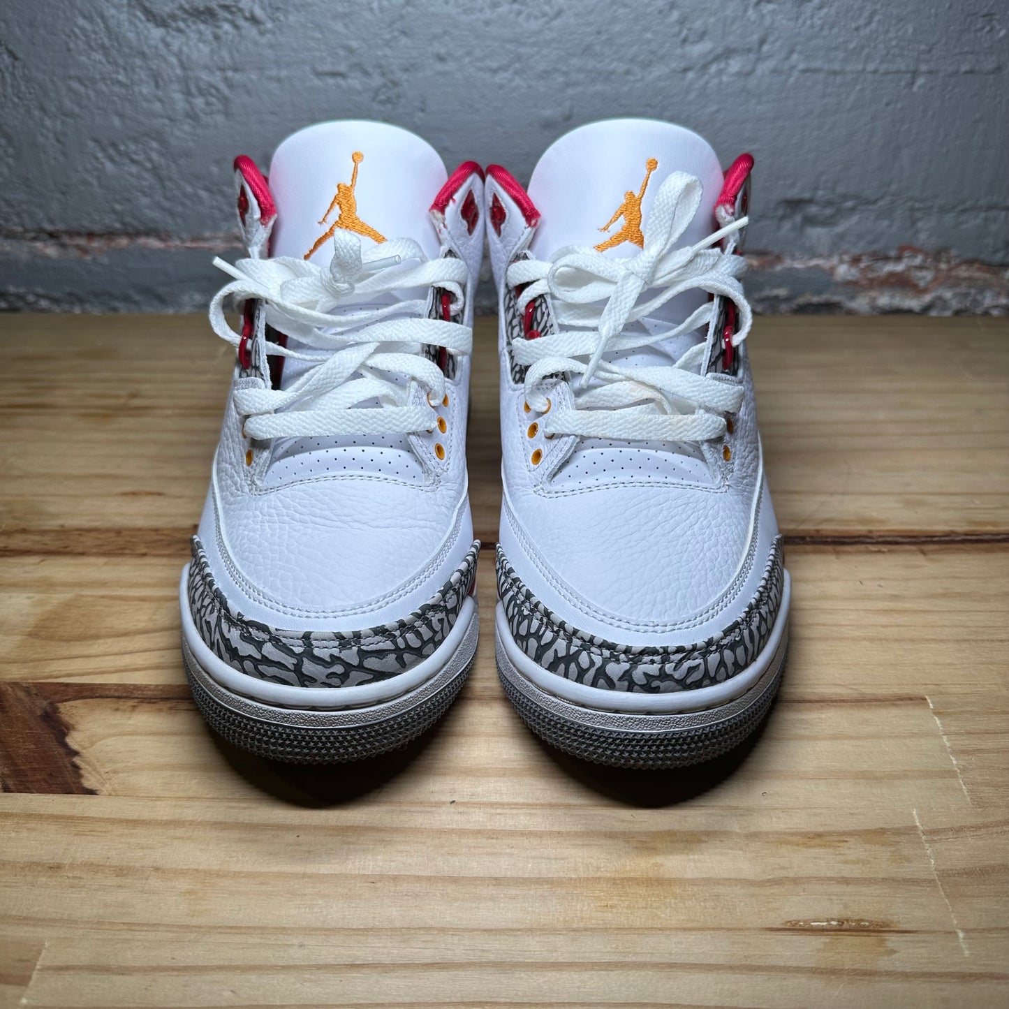 Jordan 3 Cardinal Red Used
