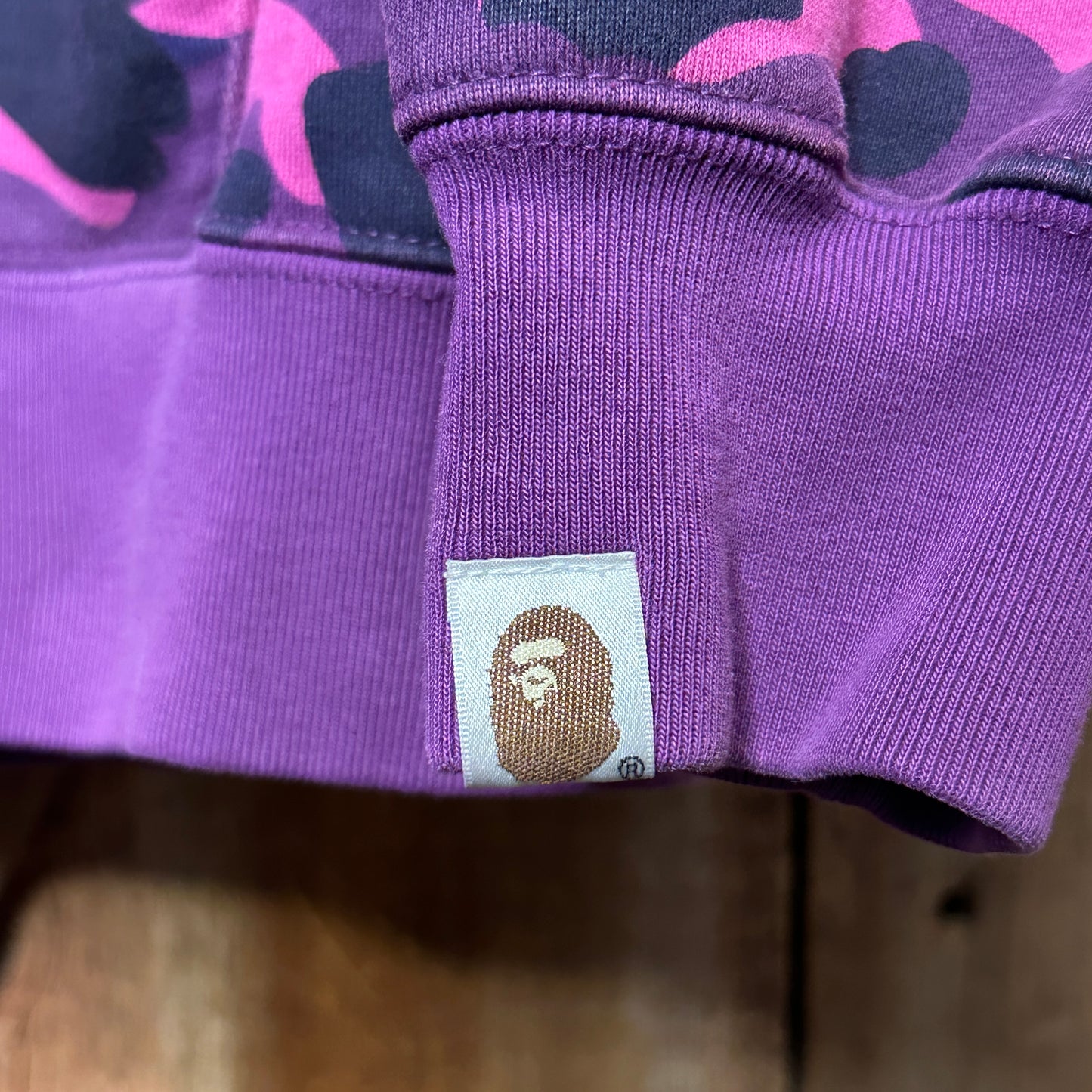 Bape Full Zip Camo Hoodie