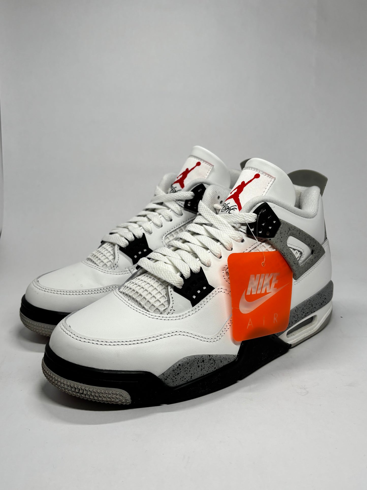 Jordan 4 White Cement Used