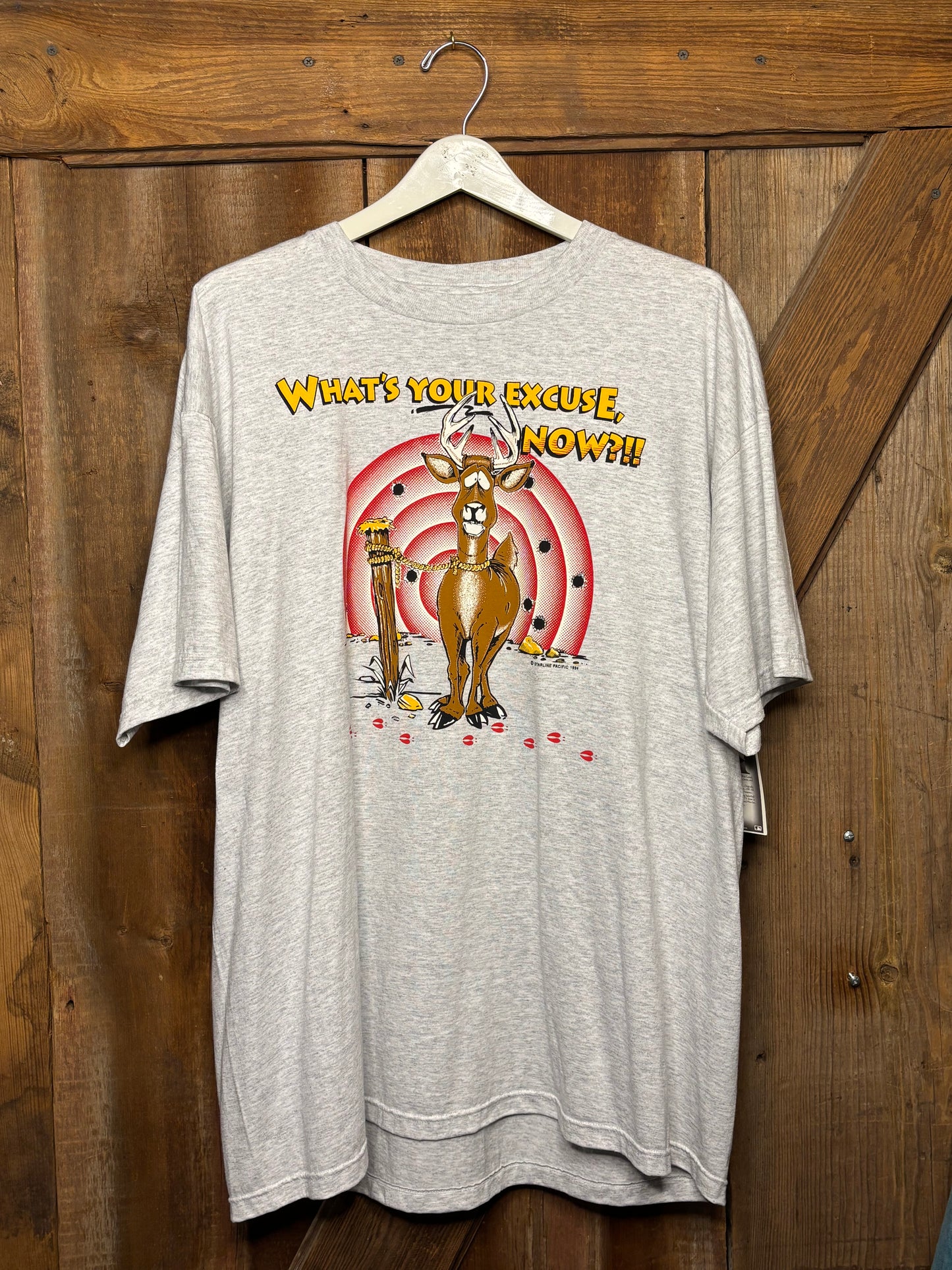 Vtg ‘What’s your excuse now?’ Tee