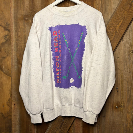 vtg Hilton Head Rugby Crewneck