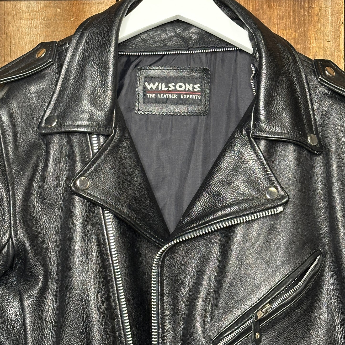 vtg Wilson Leather Jacket