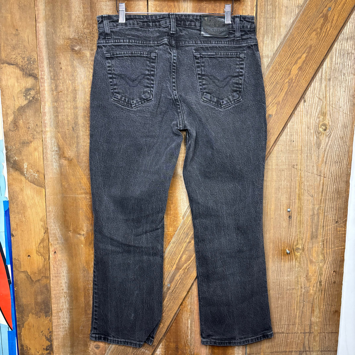 Harley Black Denim Pants