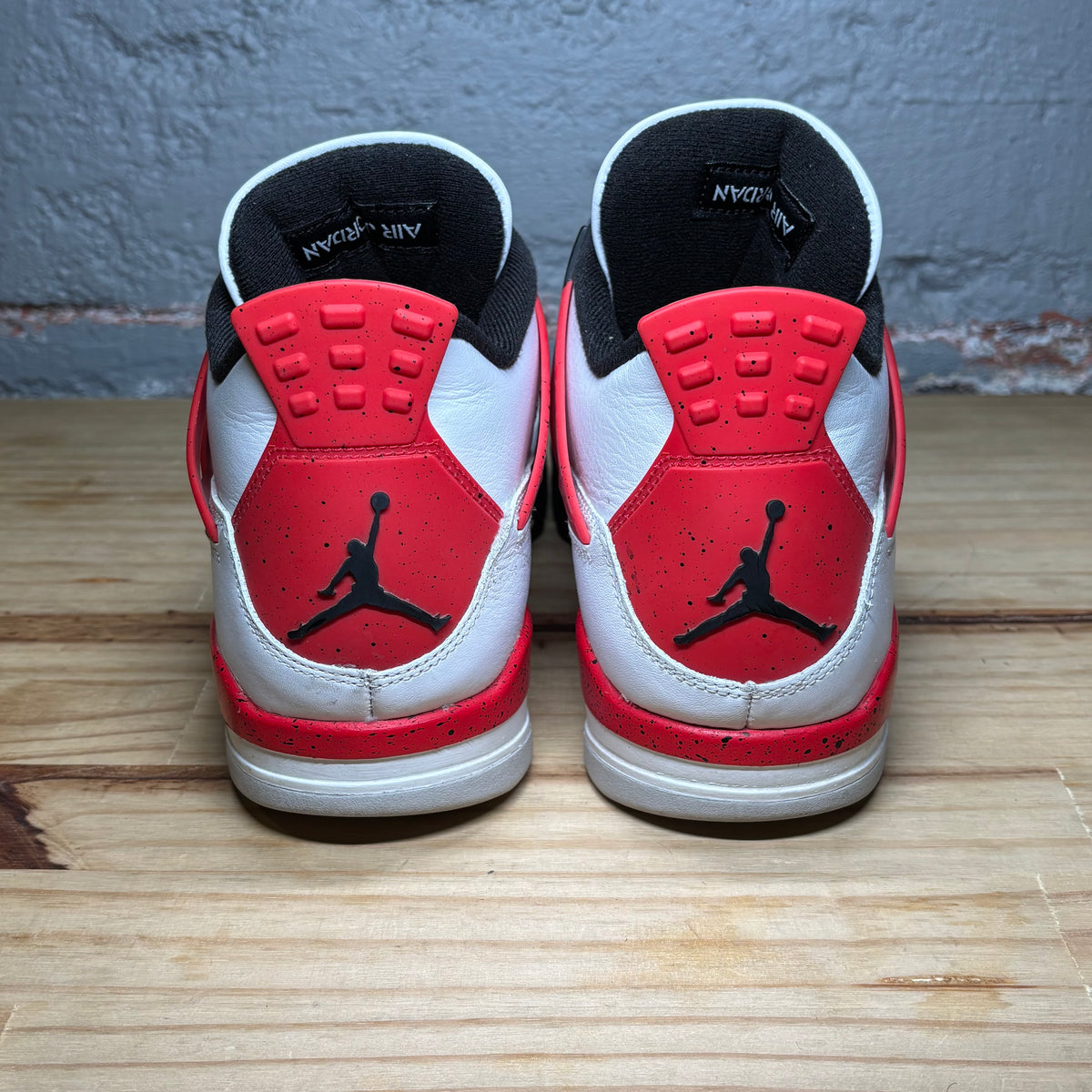 Jordan 4 Red Cement Used No Box