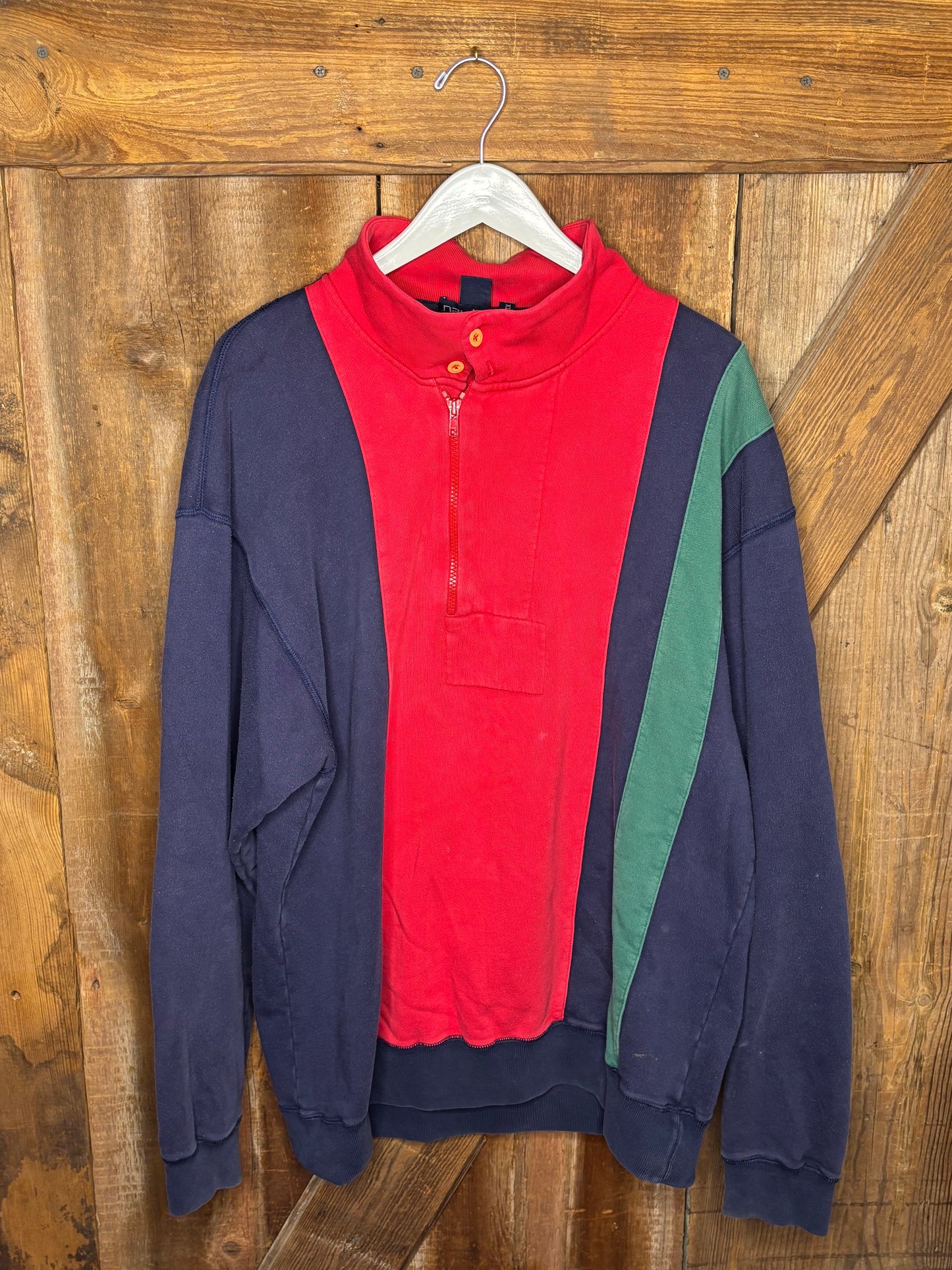 vtg Nautica Quarter Zip