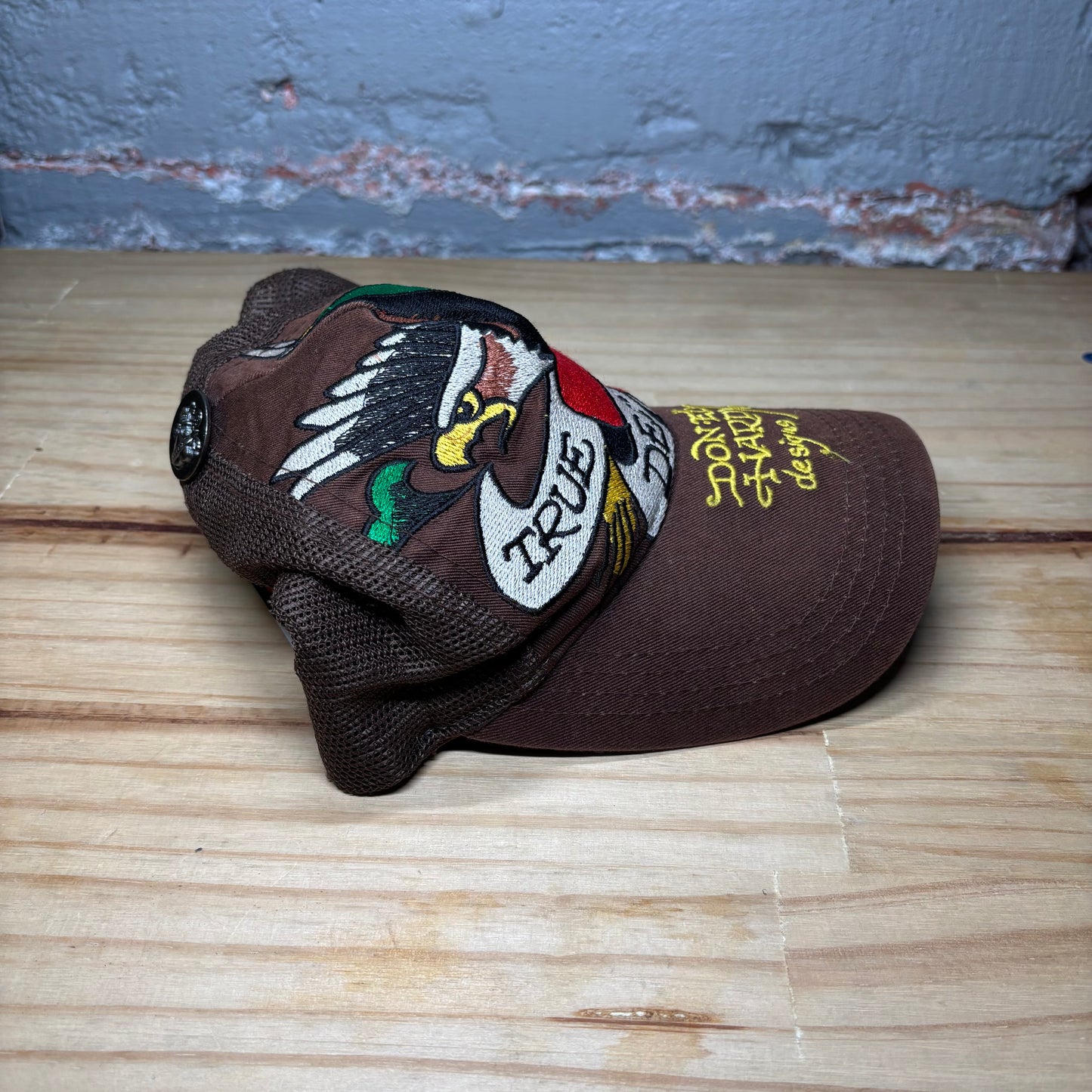 vtg Ed Hardy Eagel Hat