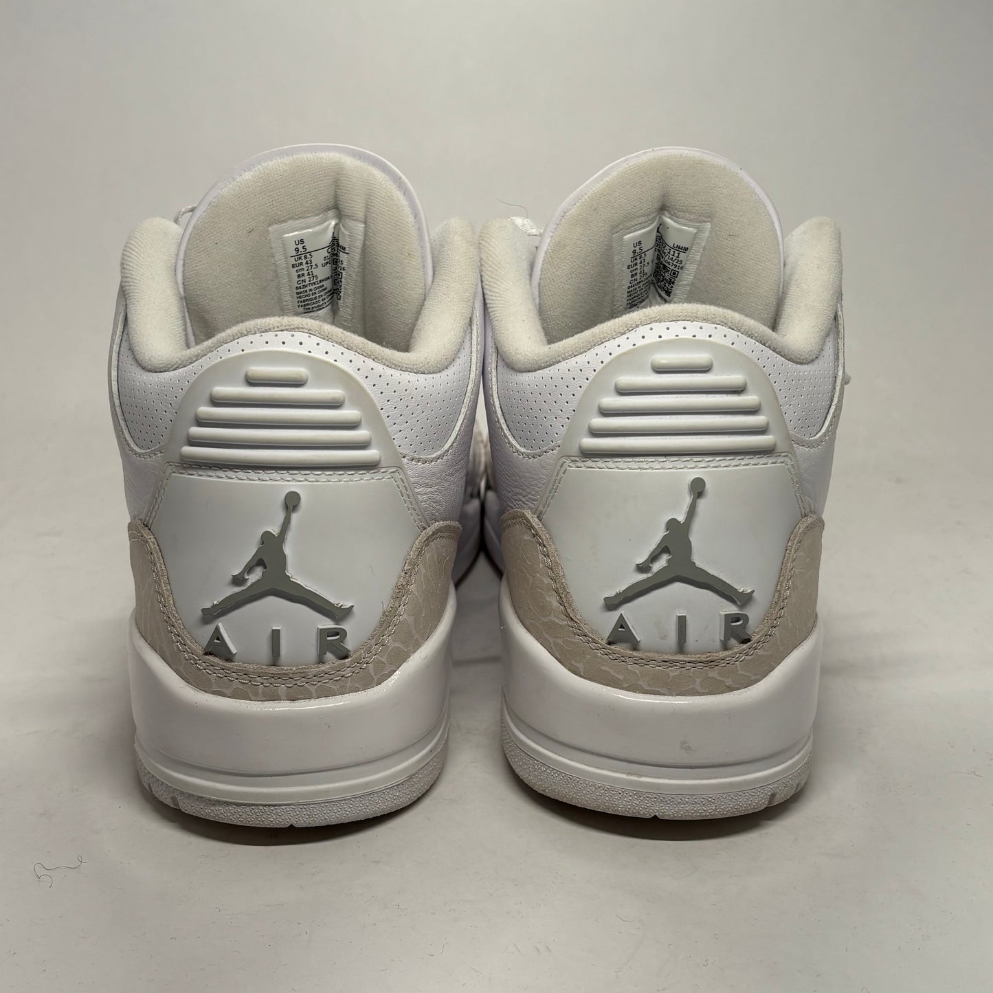 Jordan 3 Pure MoneyUsed No Box