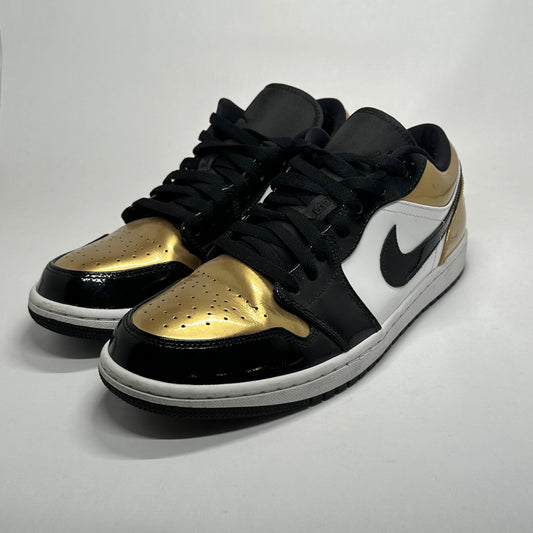 Jordan 1 Low Gold Toe Used No Box