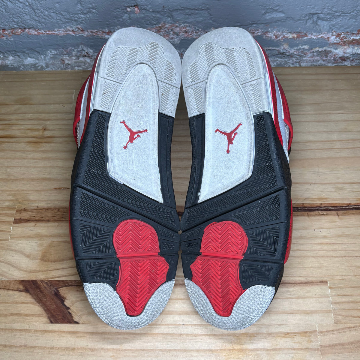 Jordan 4 Red Cement Used No Box