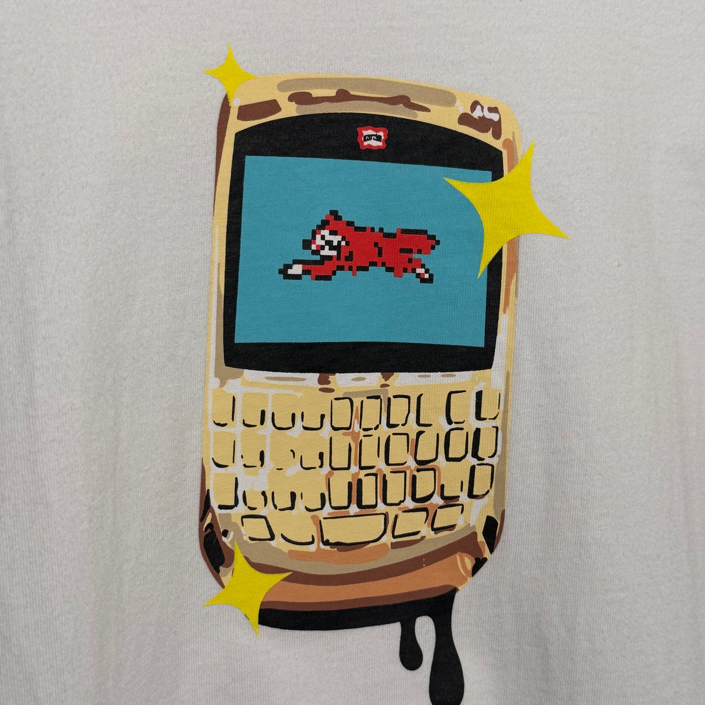 ICECREAM GOLD BLACKBERRY SS TEE WHITE S
