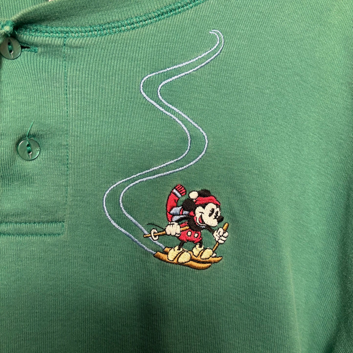 2000's Mickey Ski Henley