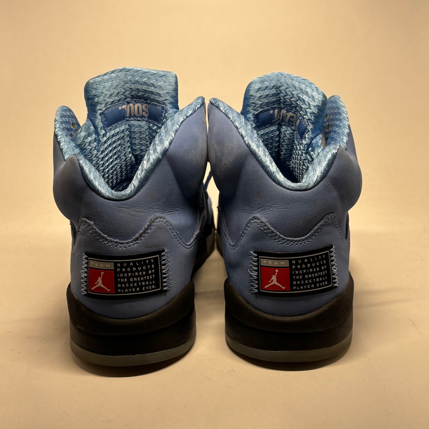 Jordan 5 UNC Used No Box