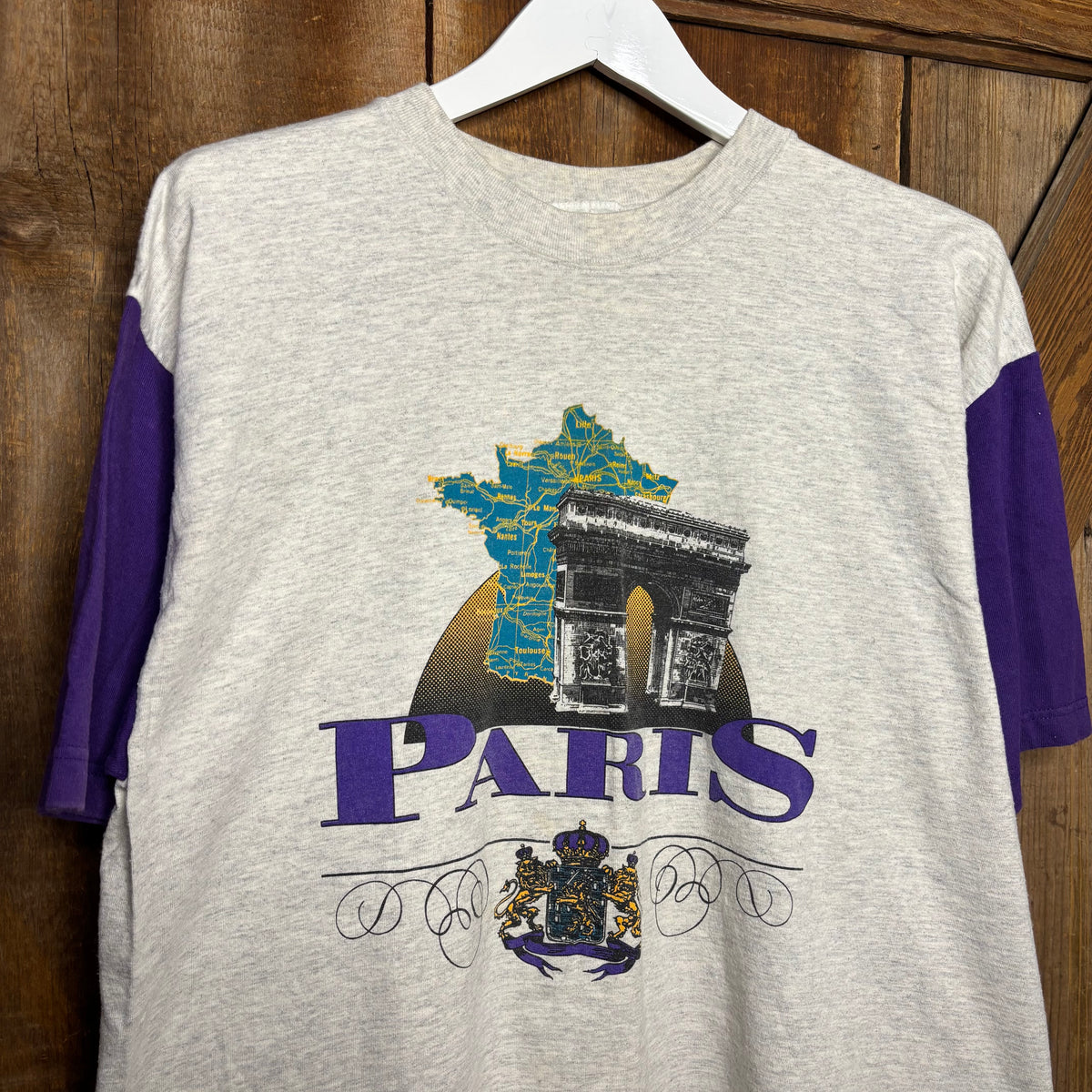 vtg Paris Shirt