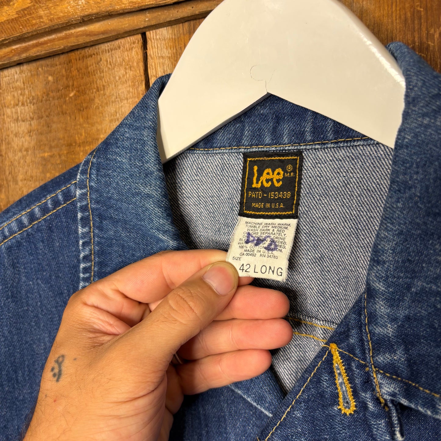 vtg Lee Denim Jacket