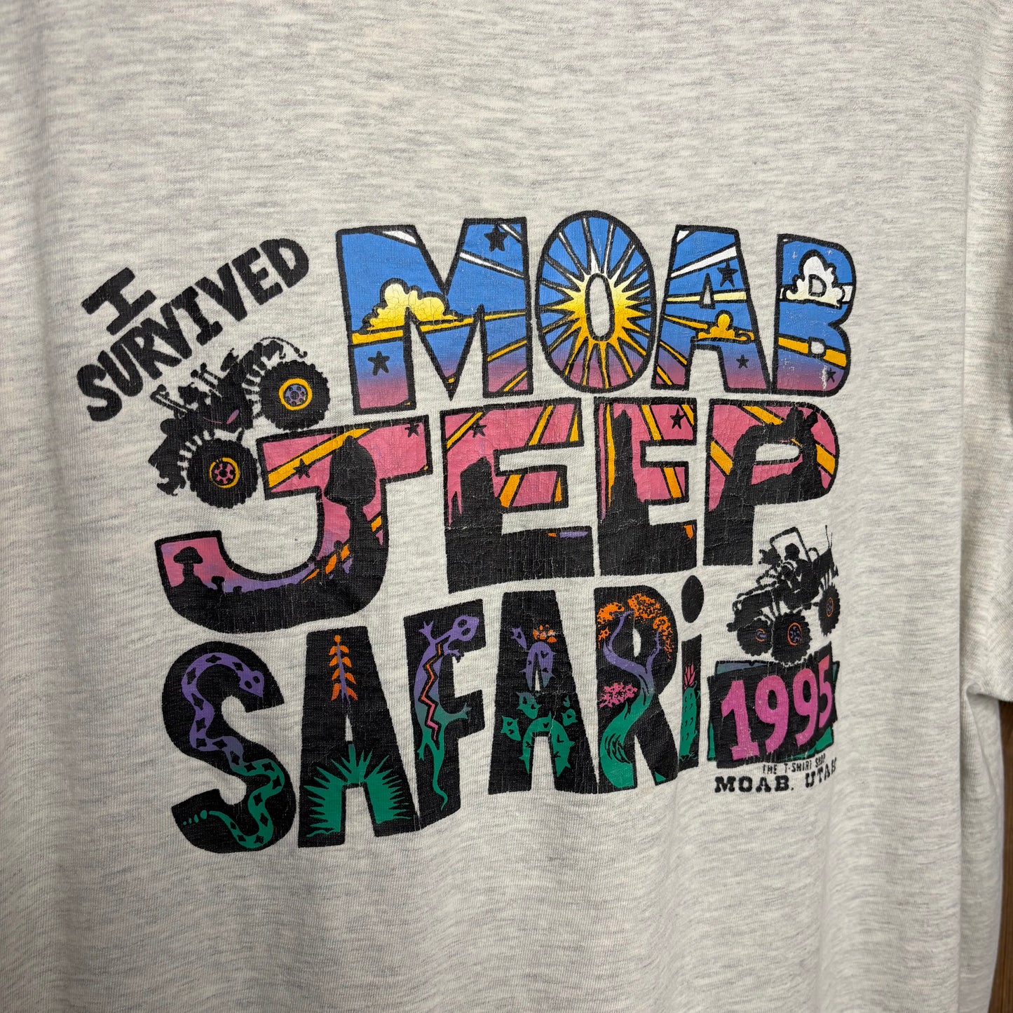 vtg Moab Jeep Safari Survived