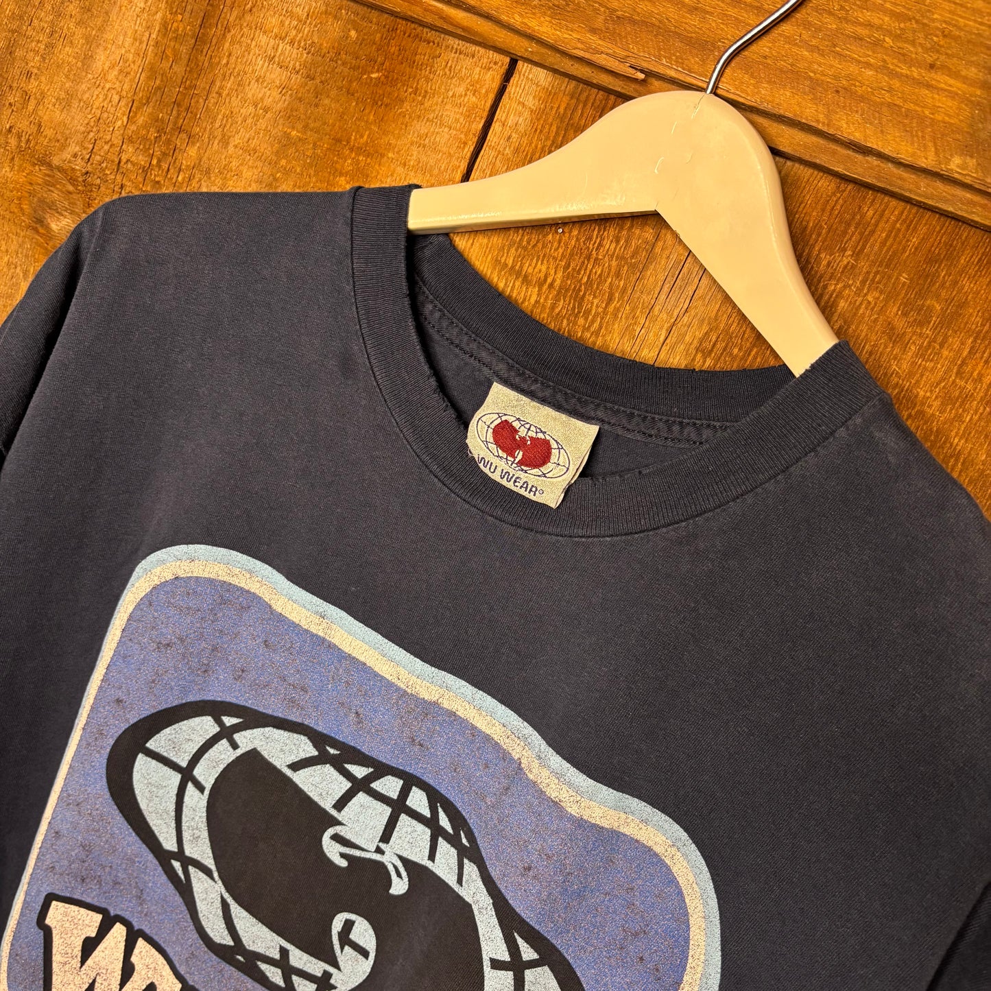 Vtg Wu Wear Globe Logo