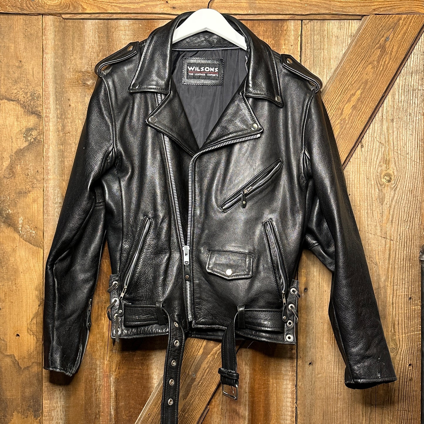 vtg Wilson Leather Jacket