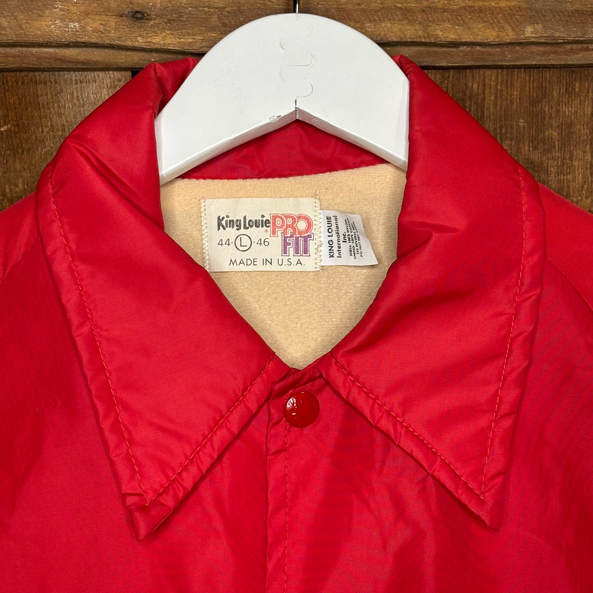 vtg King Louie Snap Coaches Jacket