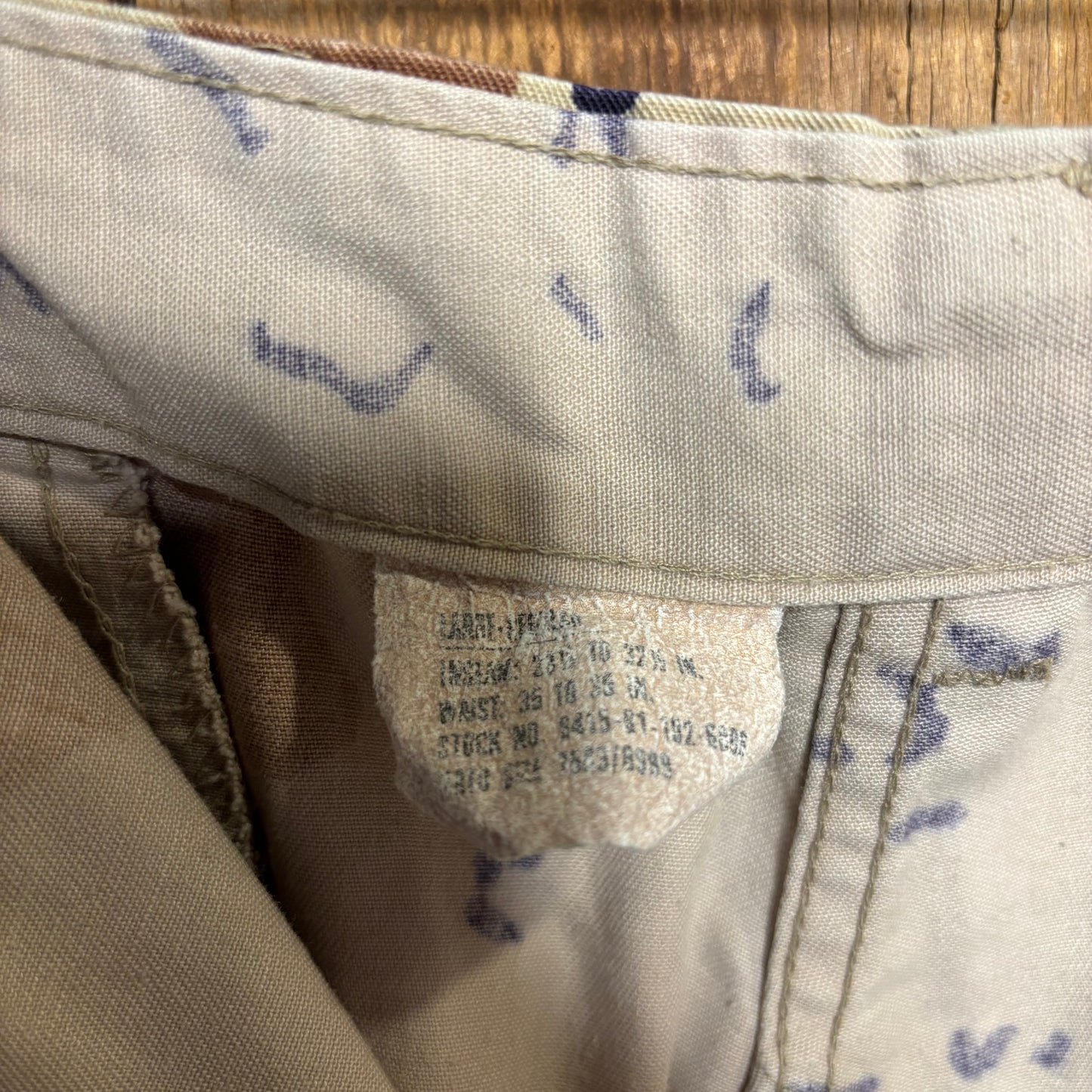 vtg Desert Camo Cargos