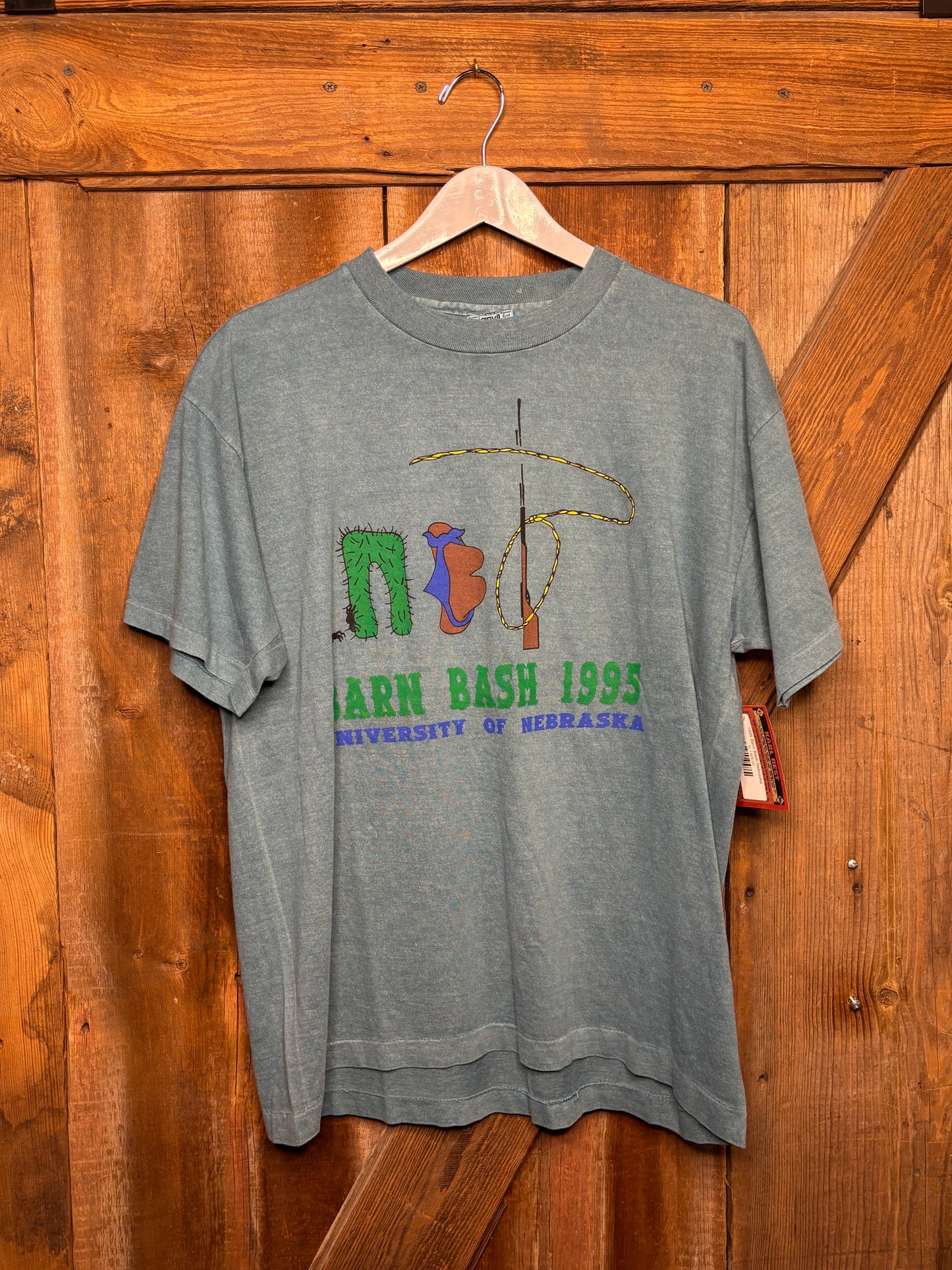 1995 Barn Bash Nebraska tee
