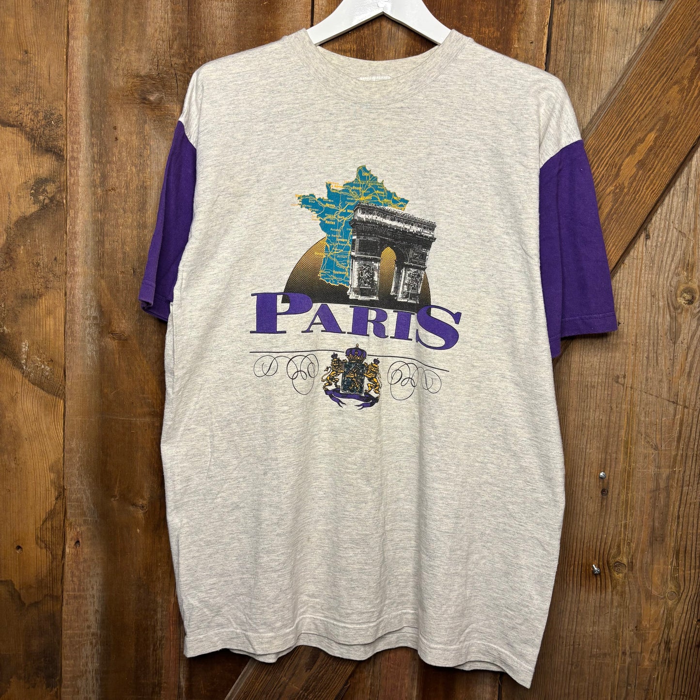 vtg Paris Shirt