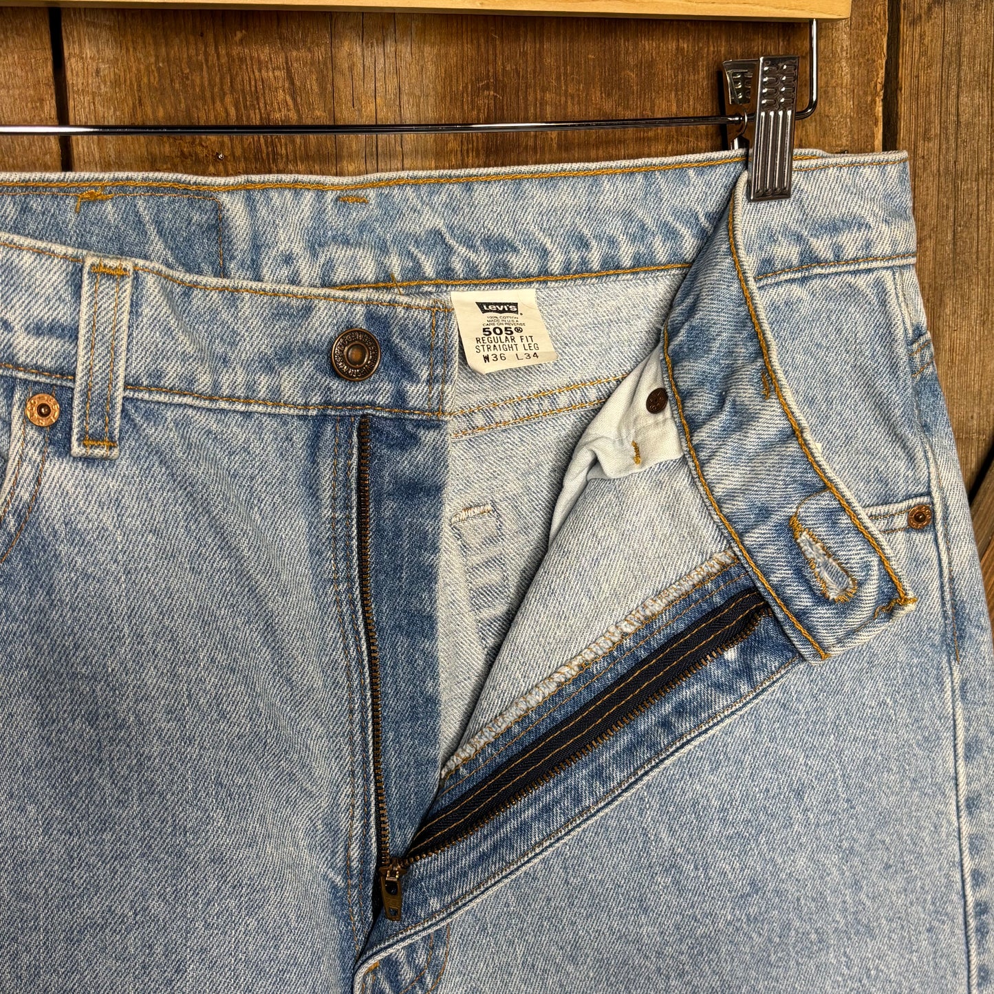 1996 Levi's 505 Stone Wash 33x34