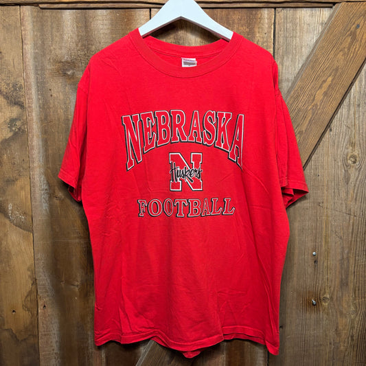 y2k Nebrask Football Arch Logo N