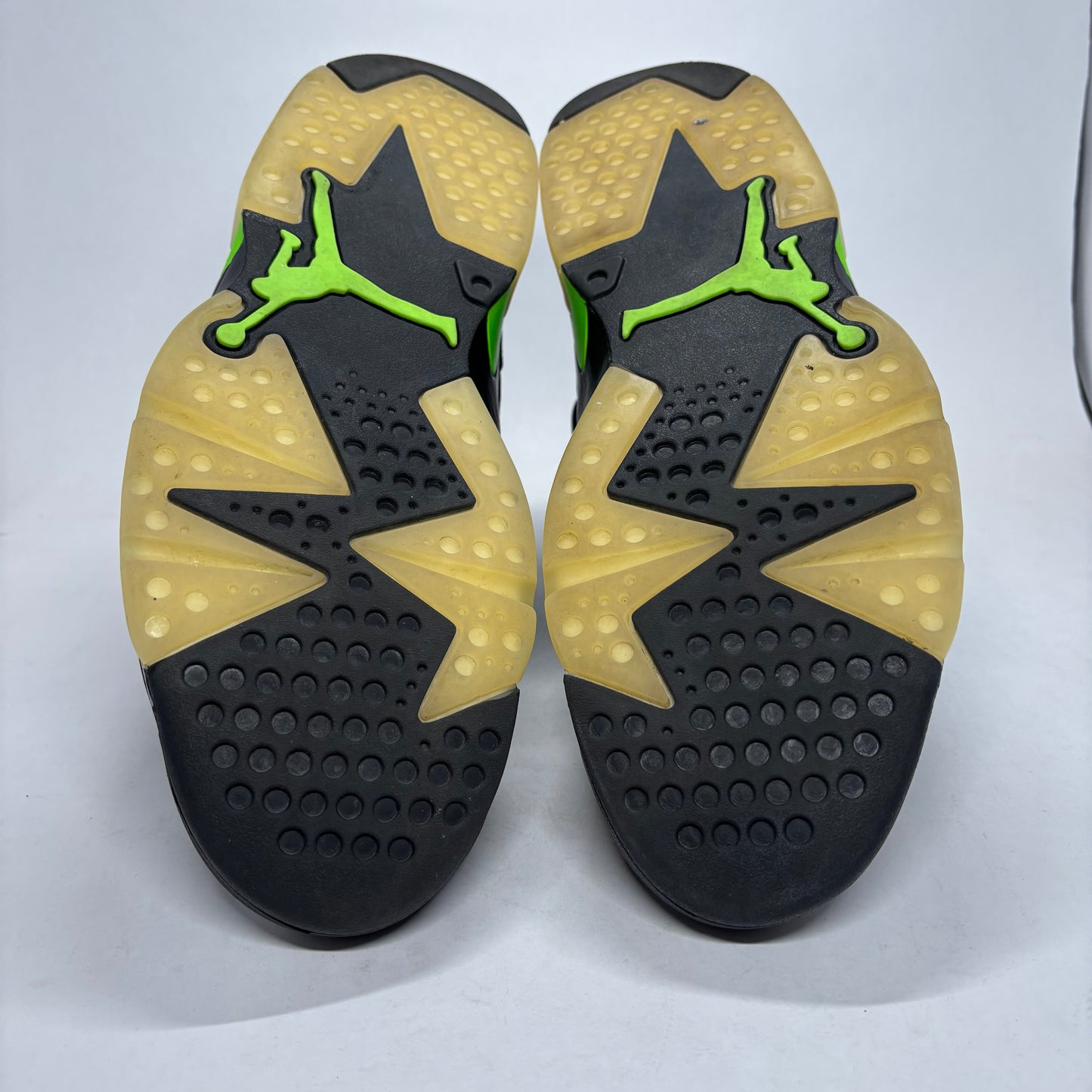 Jordan 6 Slime Green Used No Box