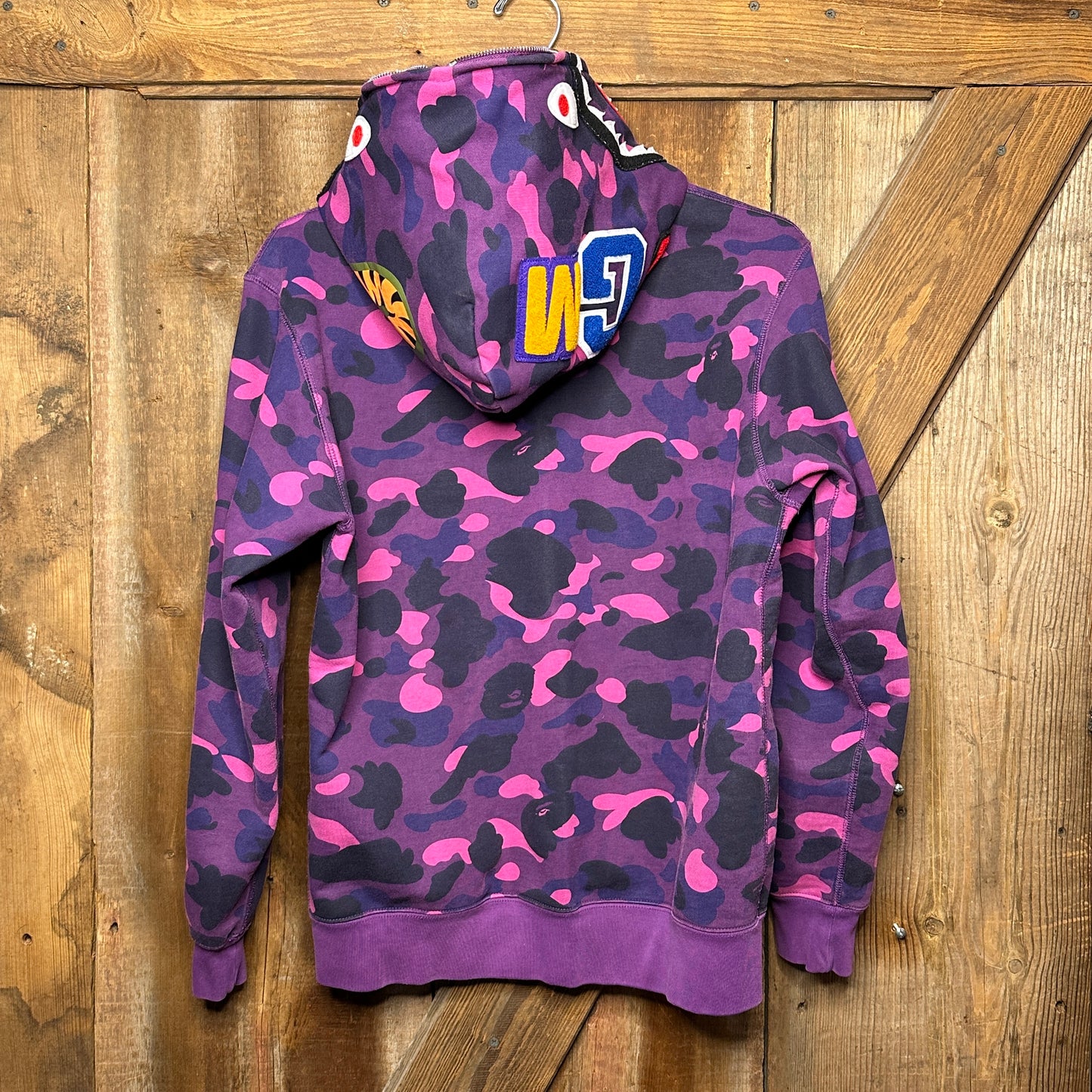 Bape Full Zip Camo Hoodie