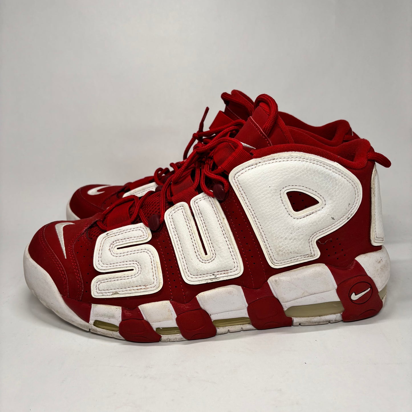 Nike Supreme Uptempo Red Used