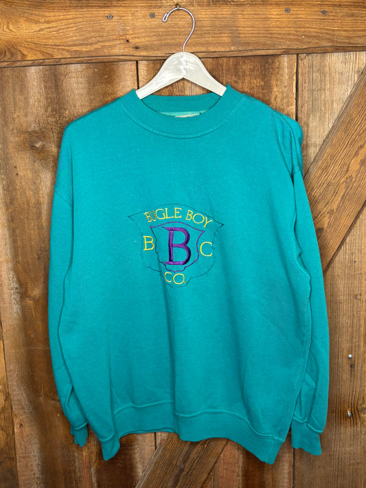 vtg Bugle Boy crewneck